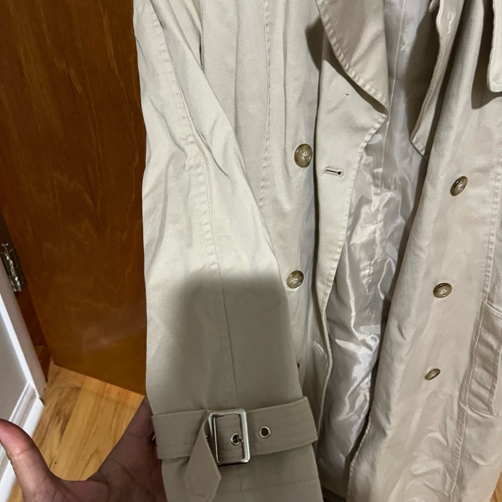 Gallery tan trench coat - Picture 5 of 14